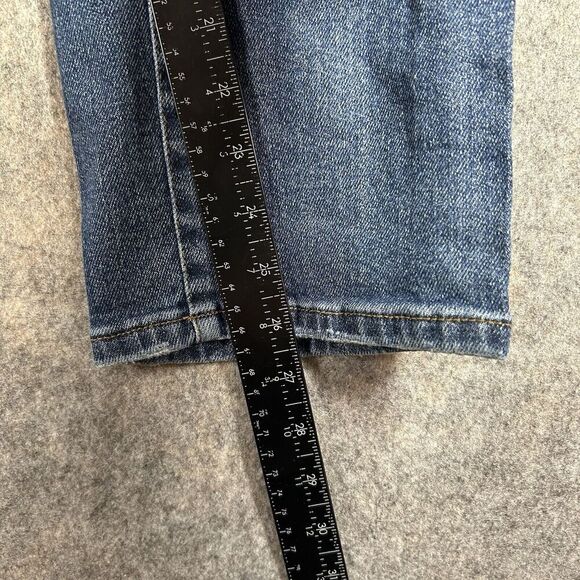 Kenzie Jeans Womens 6/28 Vintage Luxe The Slim Medium Wash Distressed Denim - Picture 8 of 10